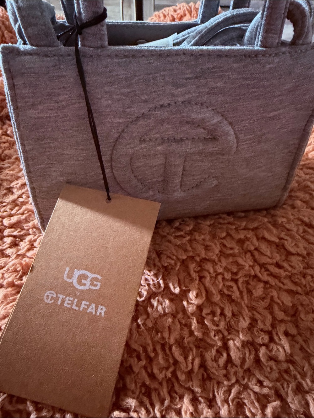 UGG x Telfar Mini Tote Bag in Gray